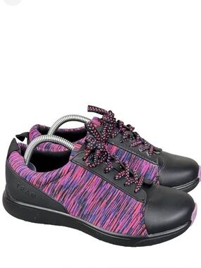 Alegria TRAQ Sneakers Sz US 6-6.5 EU 36 Black Pink